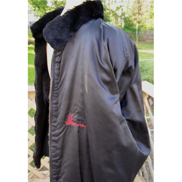 EUC Luxurious Custom Made Fur Jacket Size M 8-10 - Picture 10 of 11